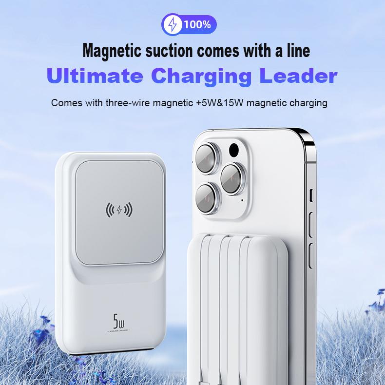 10000mAh MagSafe Wireless Powerbank