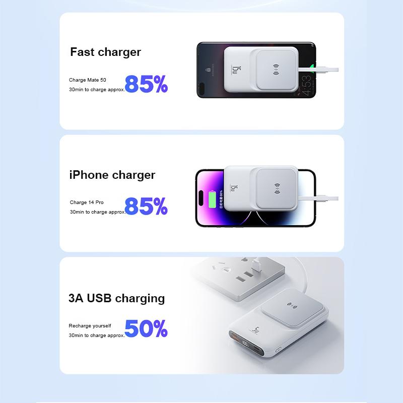 10000mAh MagSafe Wireless Powerbank