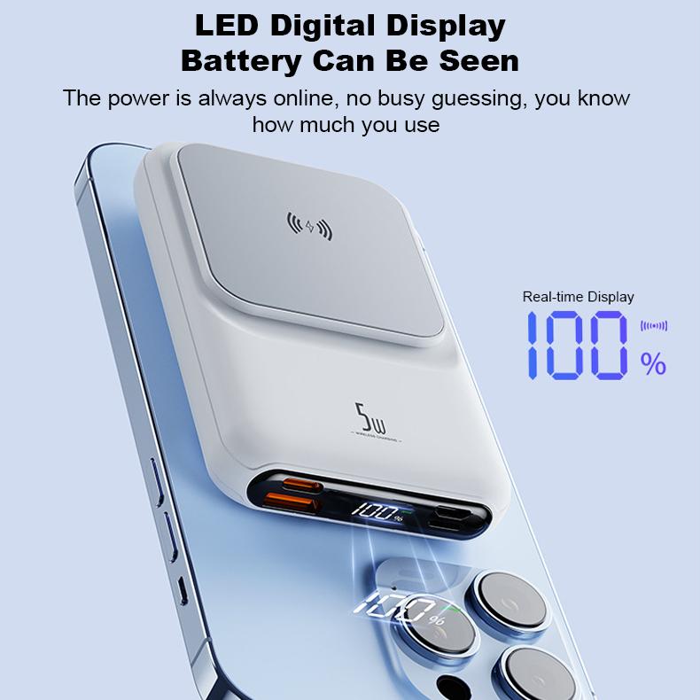 10000mAh MagSafe Wireless Powerbank